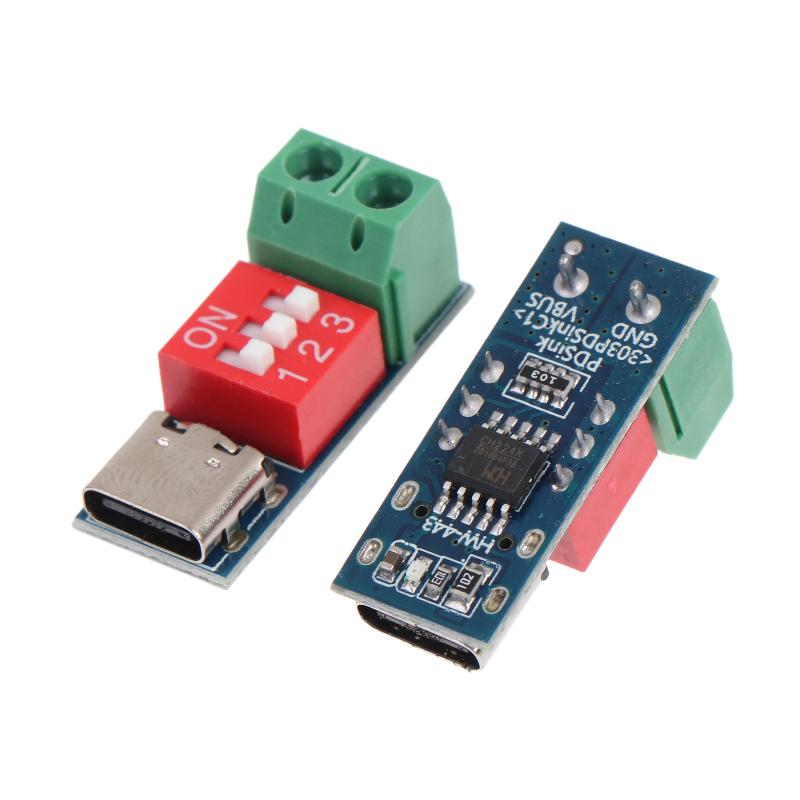 Diy Electronics Repair - Модуль триггера PD Type-C с регулируемым