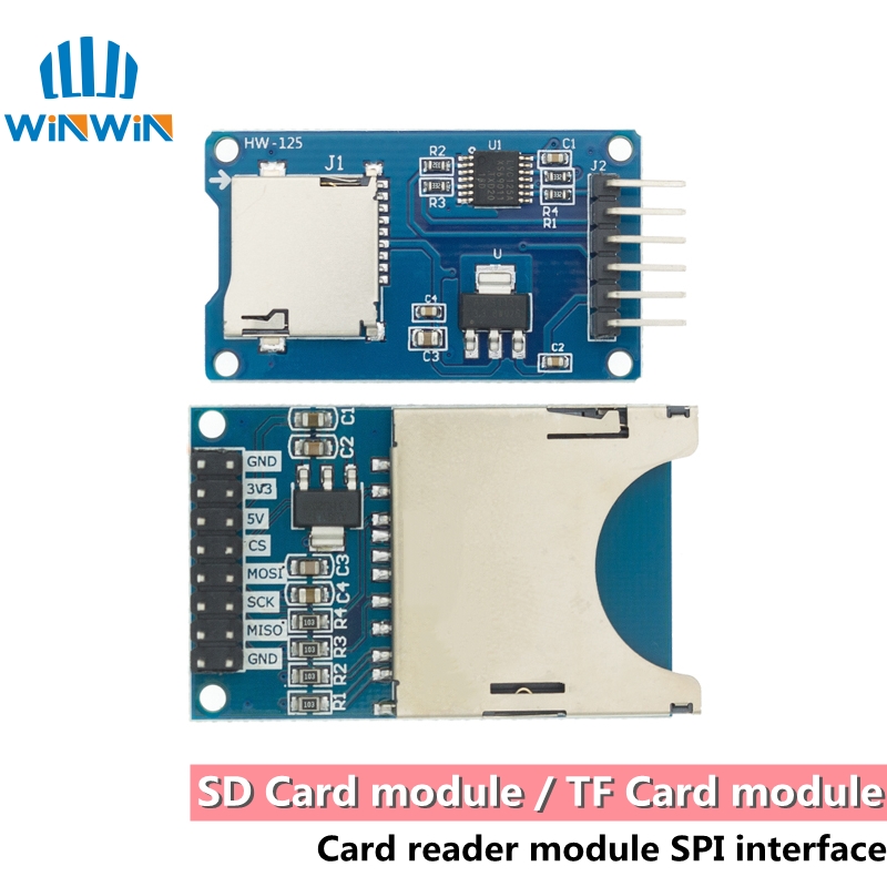 Sd Card Module Spi - Плата расширения Micro SD для Arduino