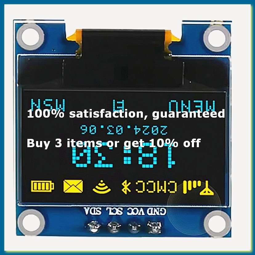 Oled Display Module - 0,96-дюймовый OLED-дисплей I2C IIC 128x64 SSD-1306,