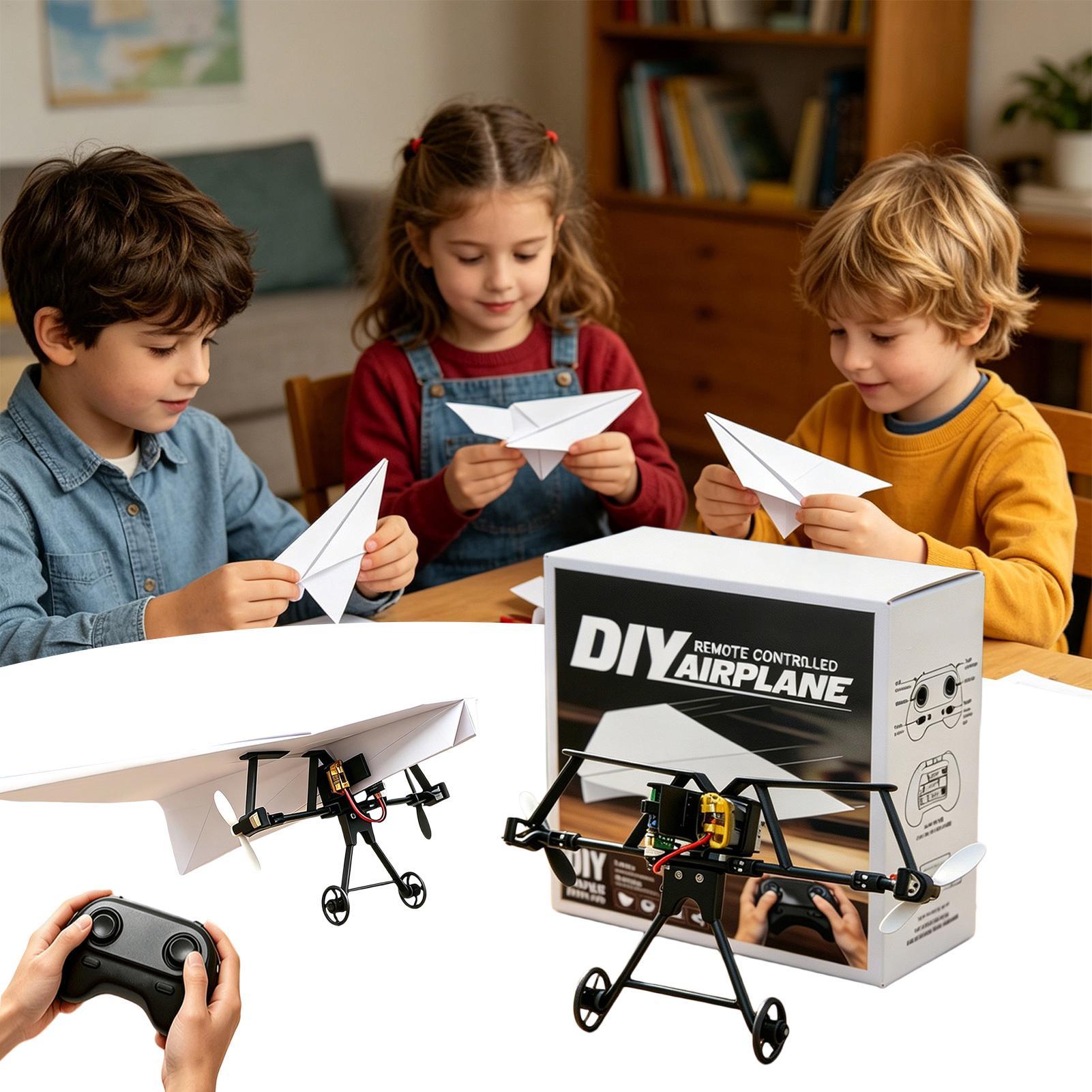 Diy Electronics For Kids - Набор для сборки бумажного самолета с