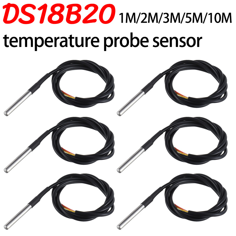 Ds18B20 Temperature Sensor - DS18B20 Упаковка из нержавеющей стали 1