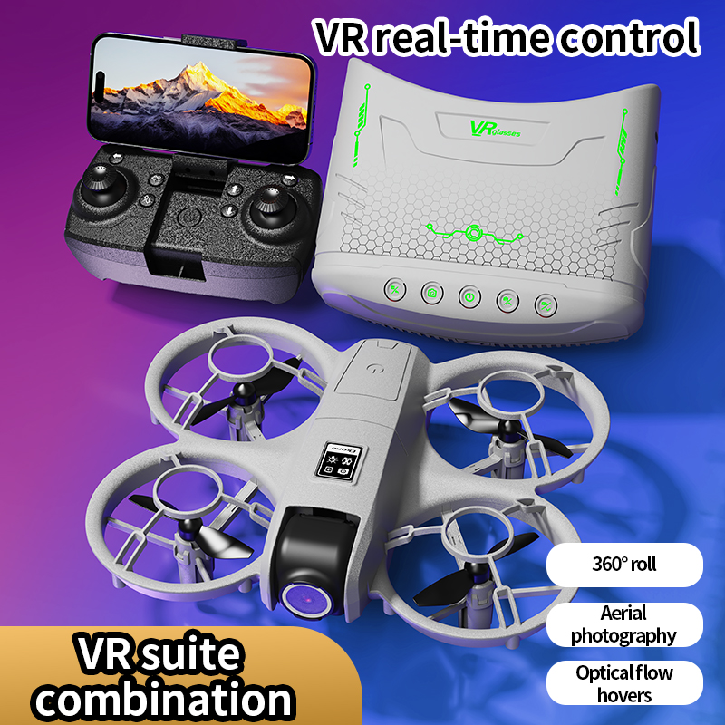 Diy Drone Electronics - X228 VR FPV Дрон HD Двойная