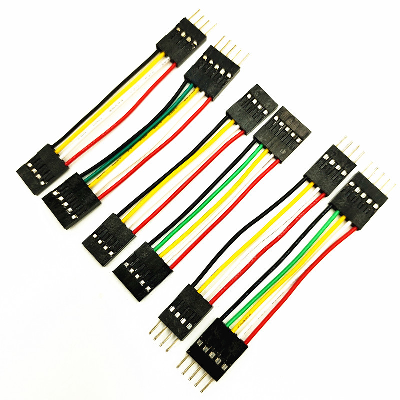 Breadboard Jumper Wire - 10 шт. 5 см макетный кабель