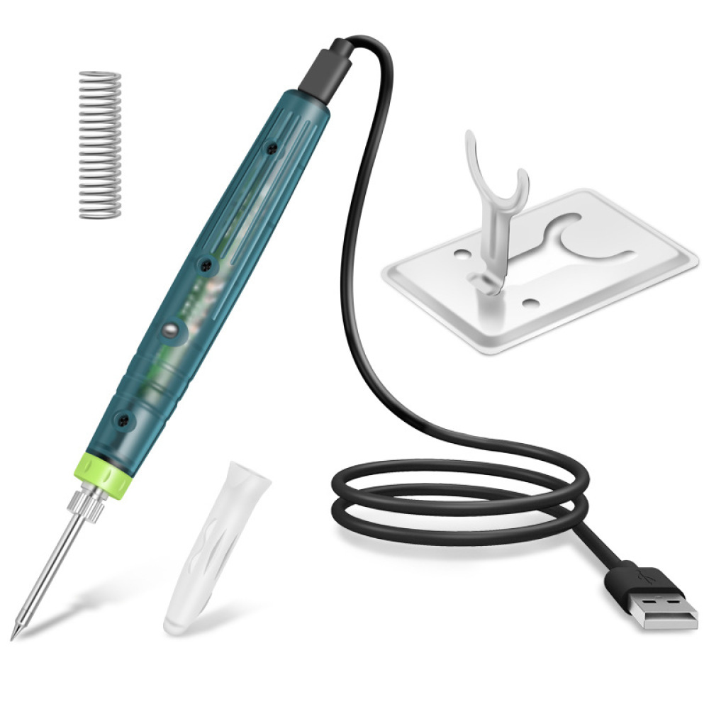 Diy Electronics Workshop - Миниатюрный 5В USB паяльник, портативный электрический