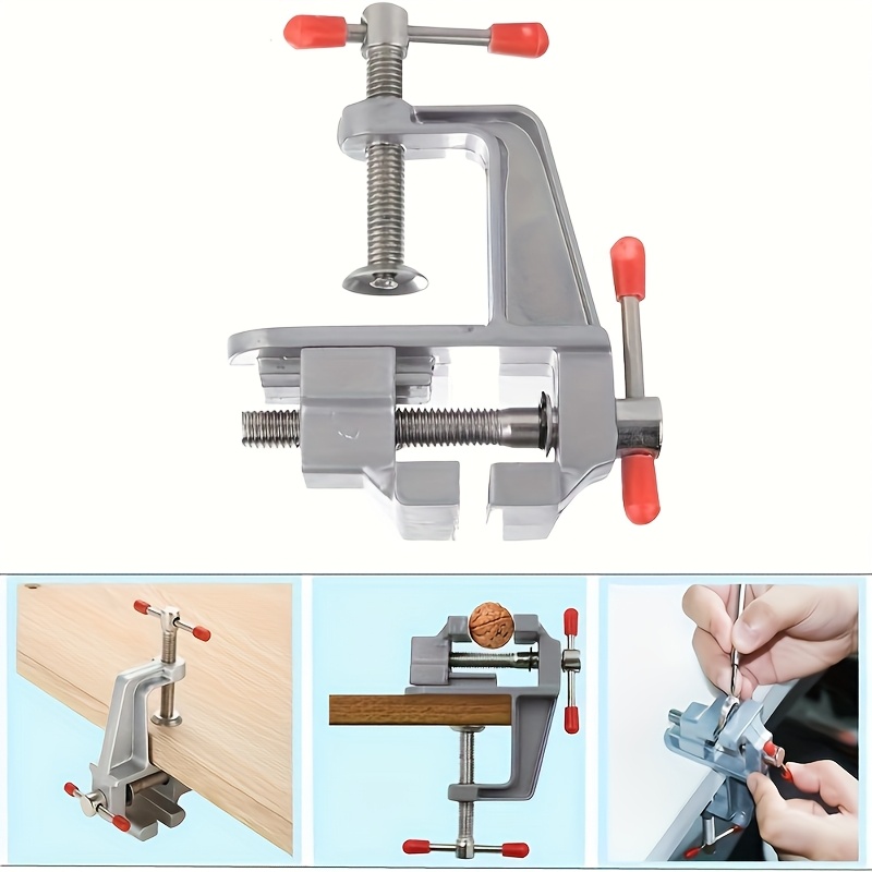 Цельные мини-тиски из алюминие – обзор и цена Diy Electronics Workshop