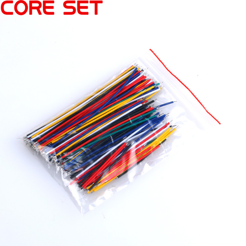 130 ПК 24AWG Перемычка макетно – обзор и цена Breadboard Jumper Wire