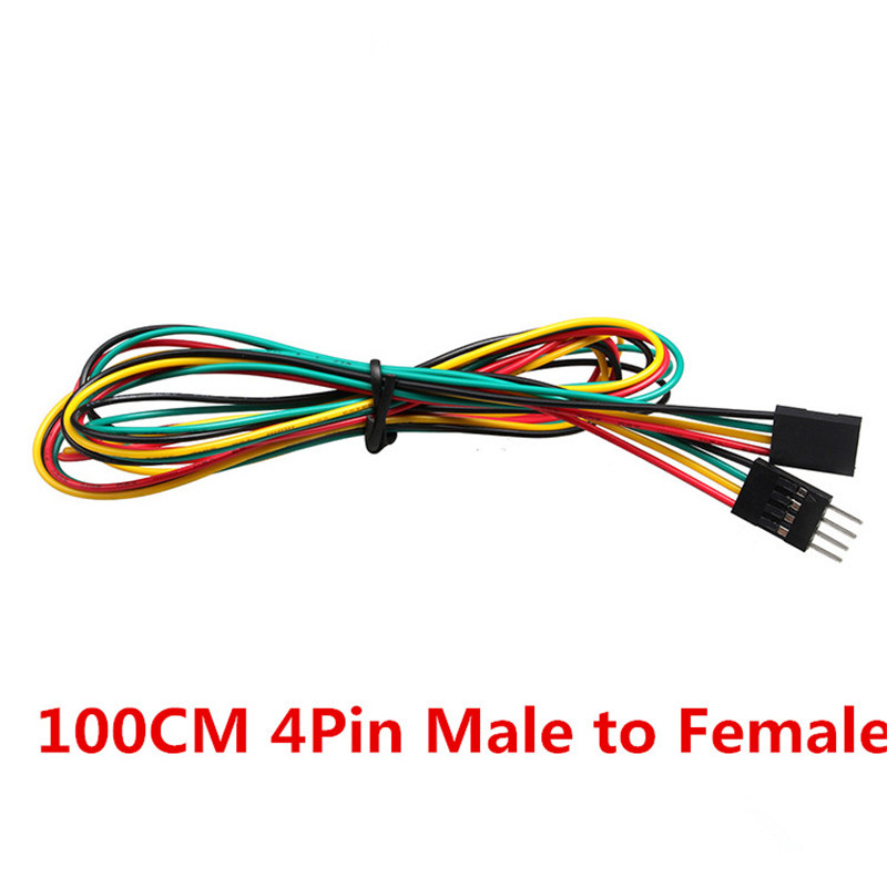 10 шт./лот, 4 контакта, 100 см – обзор и цена Breadboard Jumper Wire