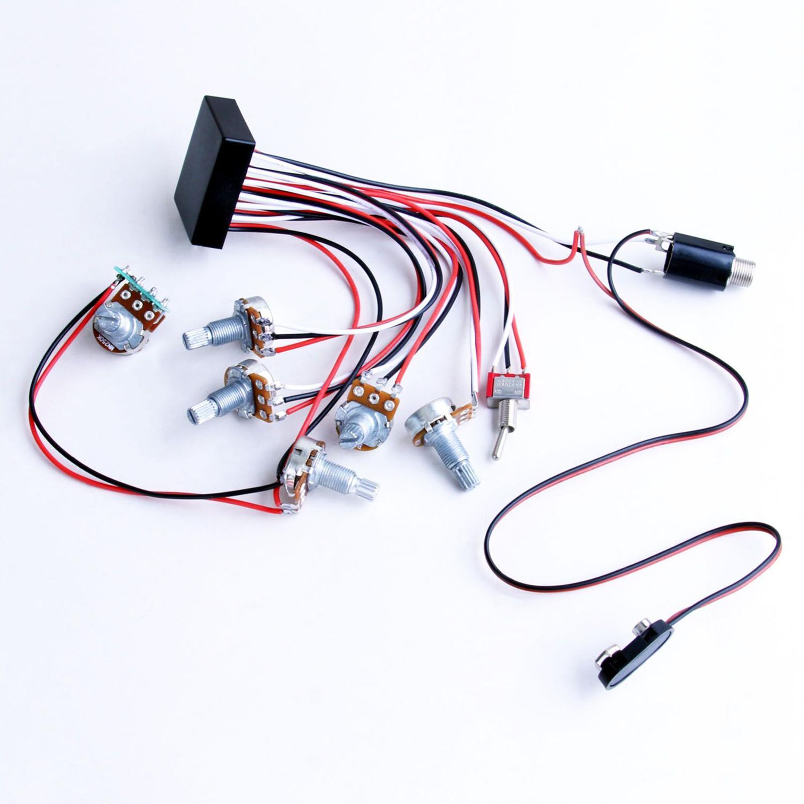 3-полосный активный пассивный  – обзор и цена Diy Guitar Electronics Kit