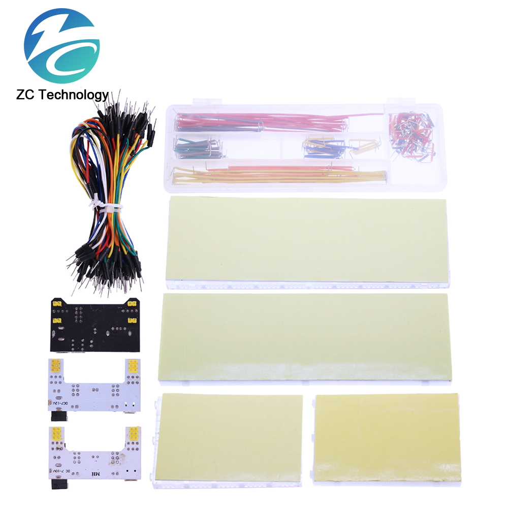 Макетная плата MB102 3,3 В/5 В – обзор и цена Breadboard Jumper Wire