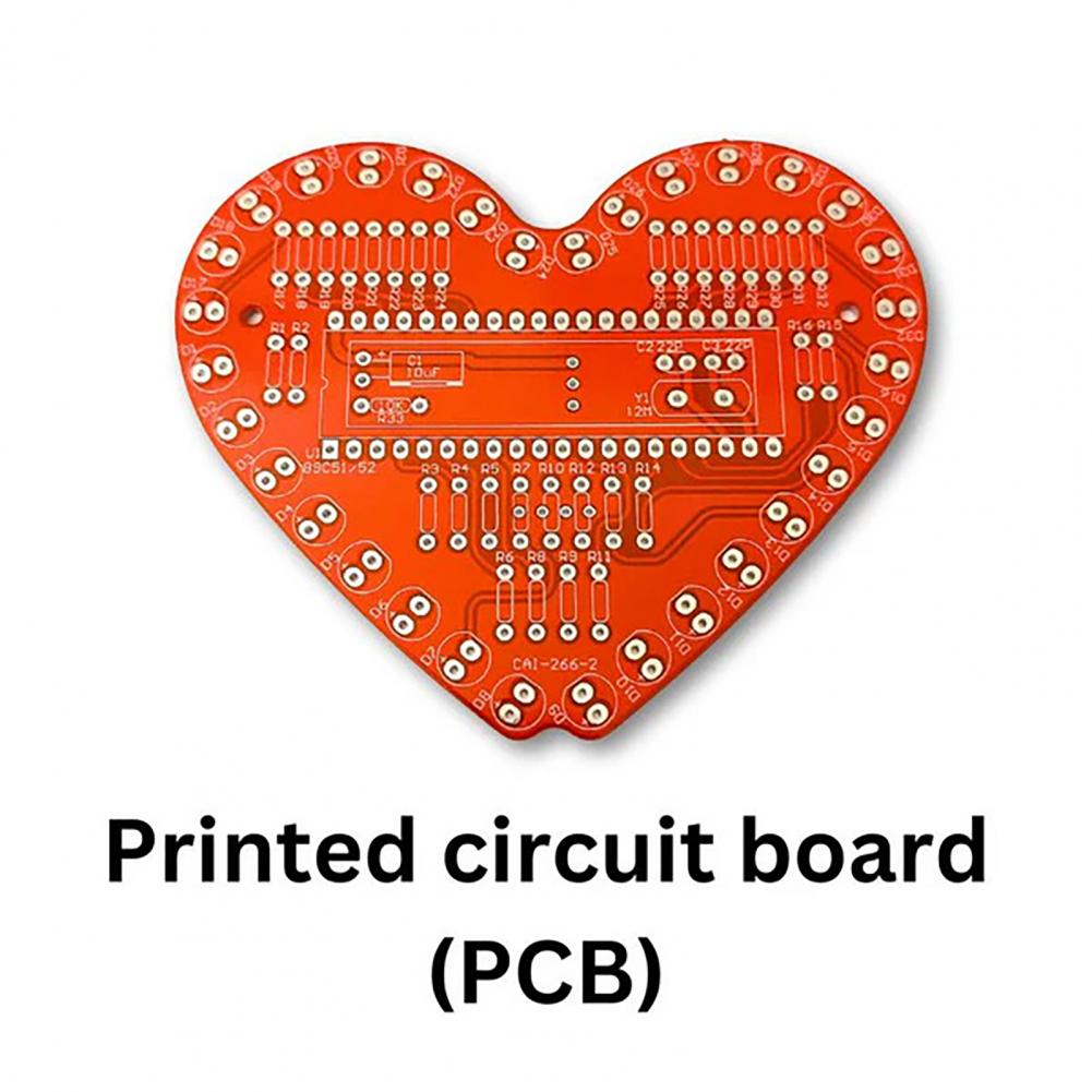 Набор для пайки в форме сердца – обзор и цена Diy Electronics Workshop