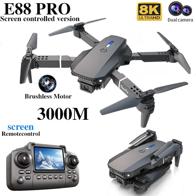Профессиональный дрон E88 PRO  – обзор и цена Diy Drone Electronics