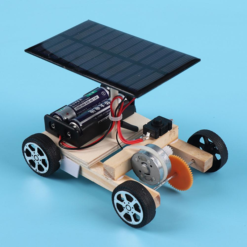 Сборка солнечного автомобиля,  – обзор и цена Diy Electronics For Kids
