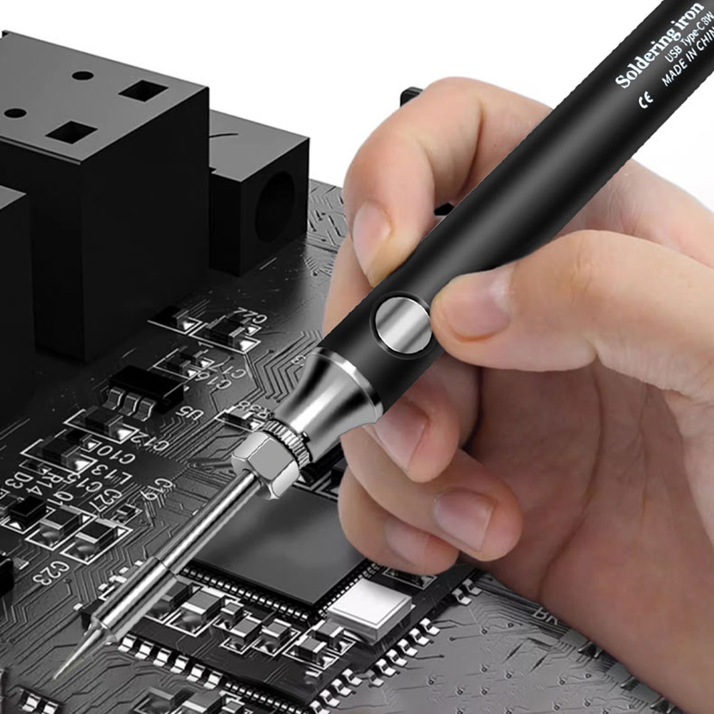 Мини-паяльник USB Type-C с 3-с – обзор и цена Flux Pen Electronics