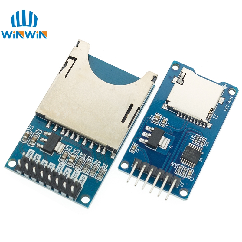 Плата расширения Micro SD для  – обзор и цена Sd Card Module Spi