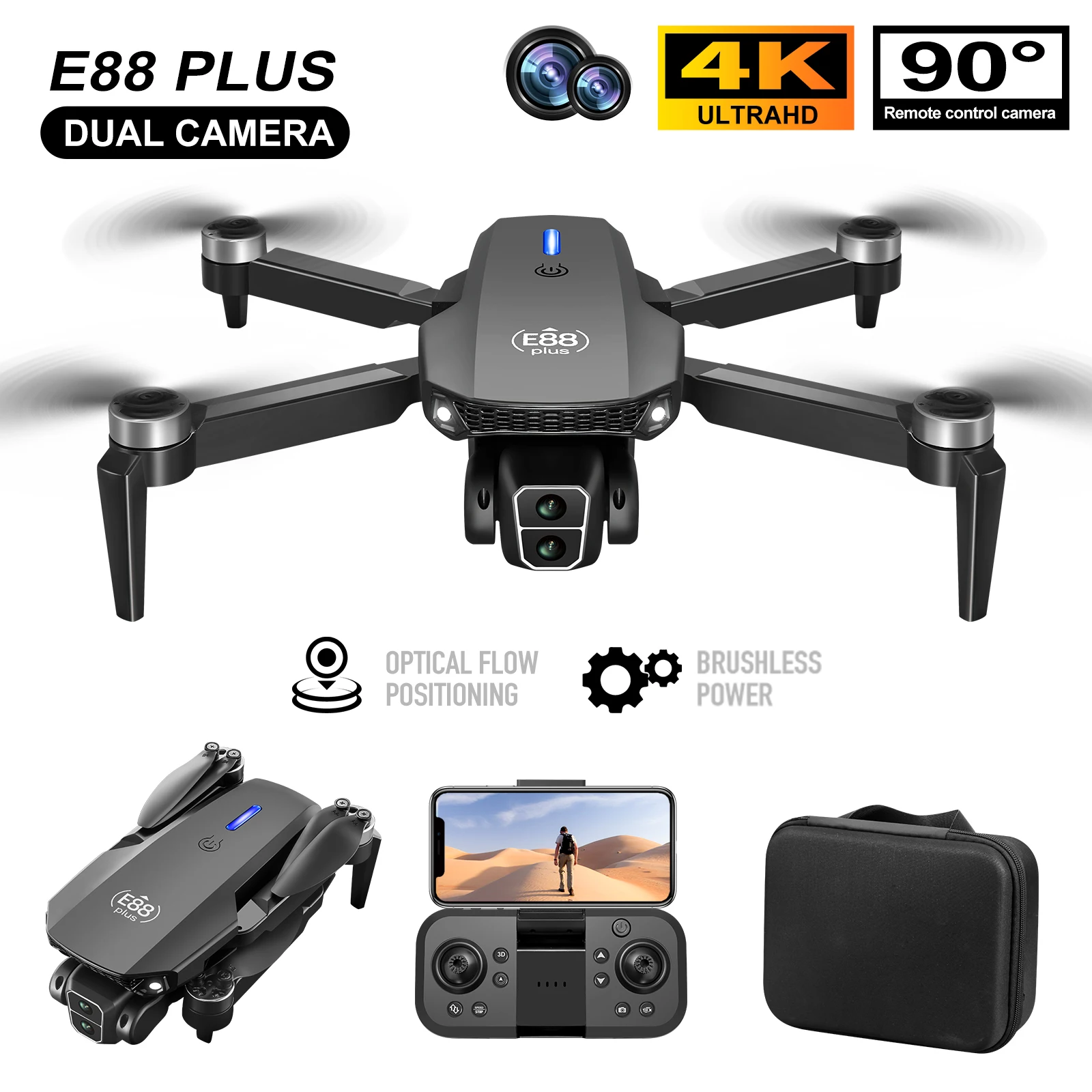 Новый дрон для квадрокоптера E – обзор и цена Diy Drone Electronics