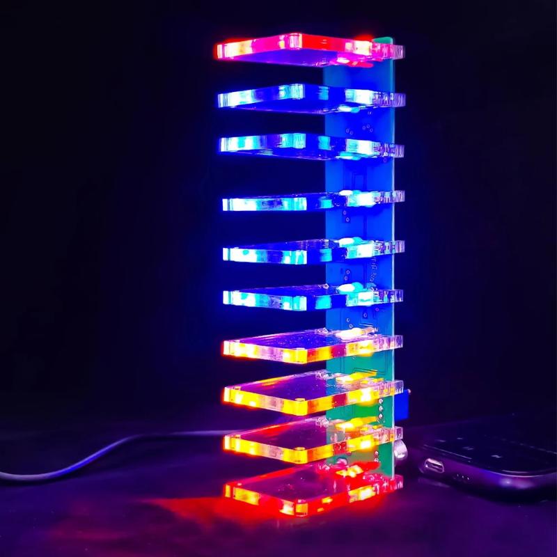 Набор для пайки: Светодиодная  – обзор и цена Diy Electronics Course