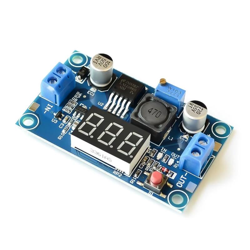 Модуль питания LM2596 с диспле – обзор и цена Diy In Electronics