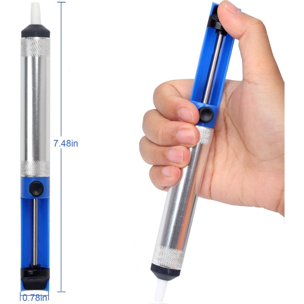 Алюминиевый оловоотсос, вакуум – обзор и цена Flux Pen Electronics