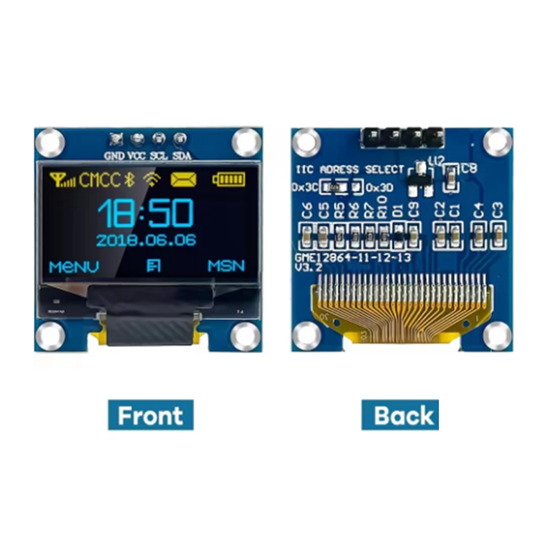 0,96-дюймовый OLED-дисплей I2C – обзор и цена Oled Display Module
