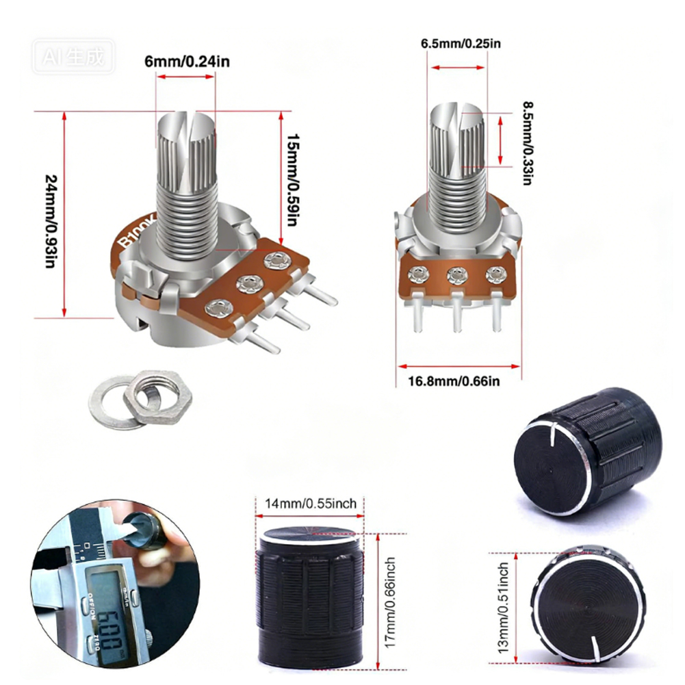 Набор из 84 потенциометров от  – обзор и цена Diy Guitar Electronics Kit