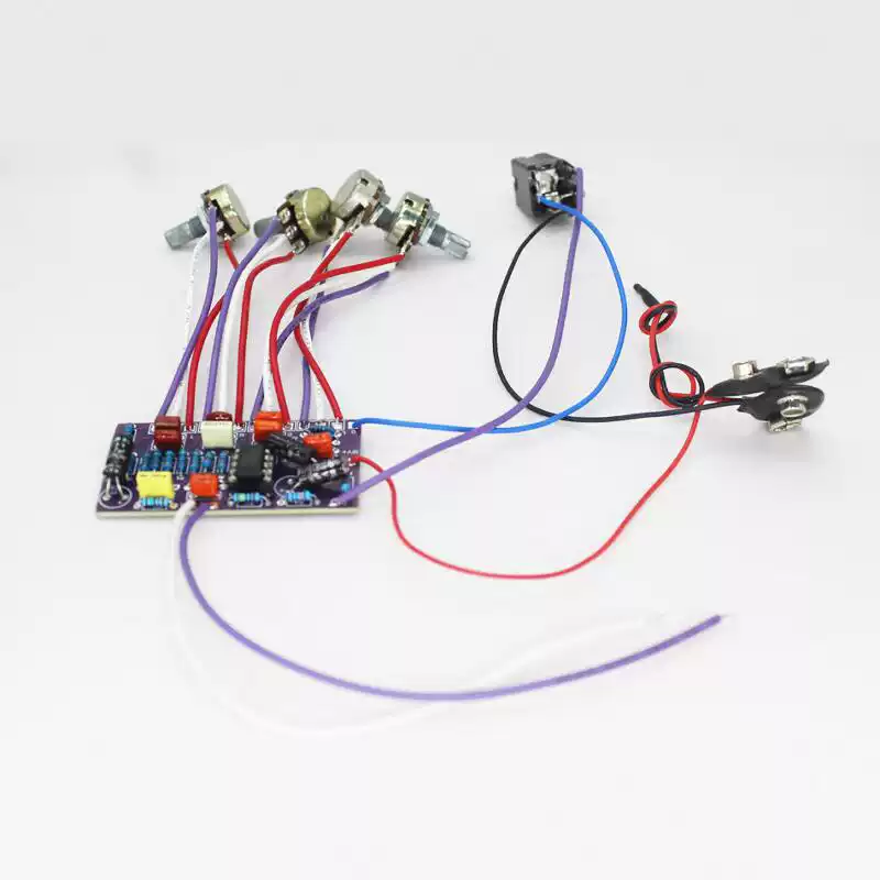 Комплект активного предусилите – обзор и цена Diy Guitar Electronics Kit