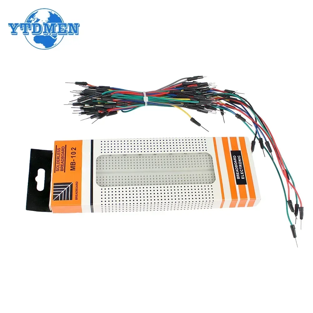 Макетная плата MB-102, 400, 83 – обзор и цена Breadboard Jumper Wire