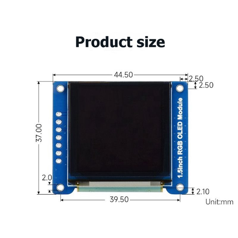 Модуль A52T SSD1351 1,5-дюймов – обзор и цена Oled Display Module