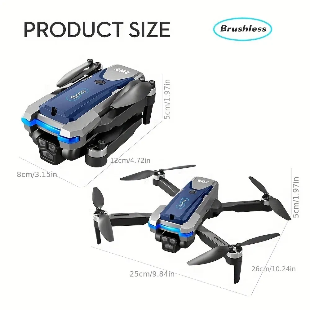 Складной Квадрокоптер S8S, GPS – обзор и цена Diy Drone Electronics