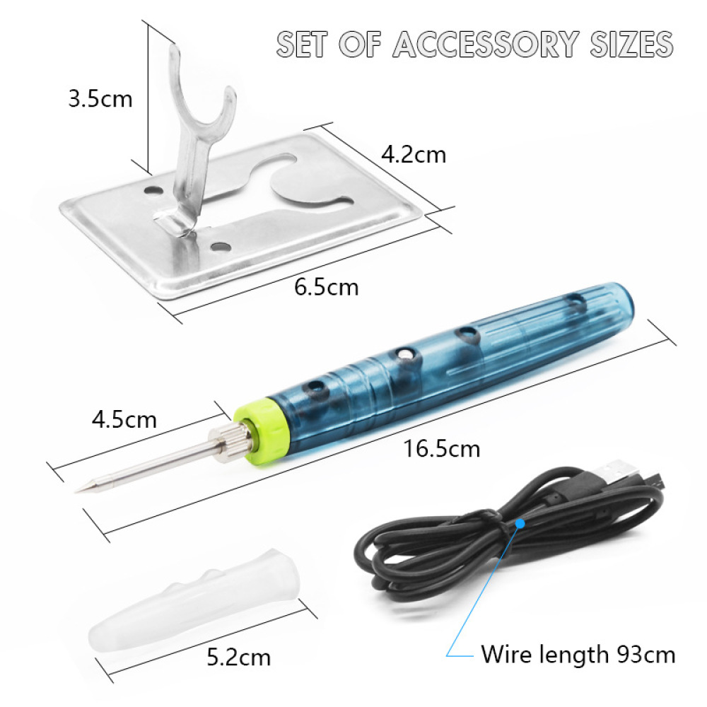 Миниатюрный 5В USB паяльник, п – обзор и цена Diy Electronics Workshop